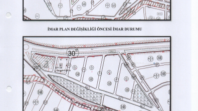 1/1000 ölçekli; I43-D-12-A-2-B-/I43-D-12-A-2-C/ I43-D- 12-B-1-D/ I43-D-12-B-1-A paftalarını kapsayan Plan değişikliğinin yapılması hk.